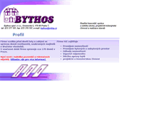 Tablet Screenshot of bythos.cz